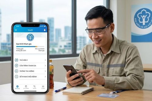 Cách đăng ký và nhận trợ cấp bảo hiểm xã hội qua ứng dụng số