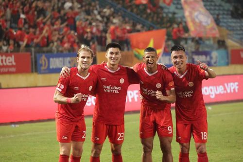 Thể Công - Viettel bám sát CAHN trong cuộc đua vô địch