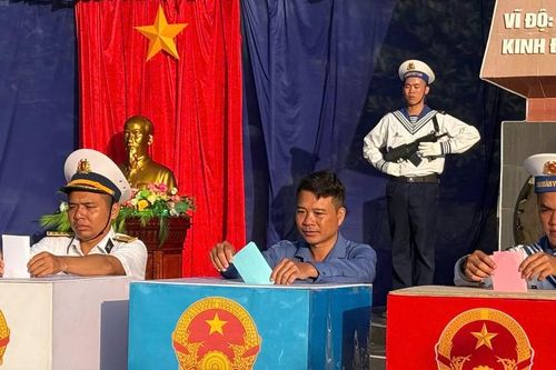 Cử tri Trường Sa cùng cả nước tham gia 'Ngày hội non sông'