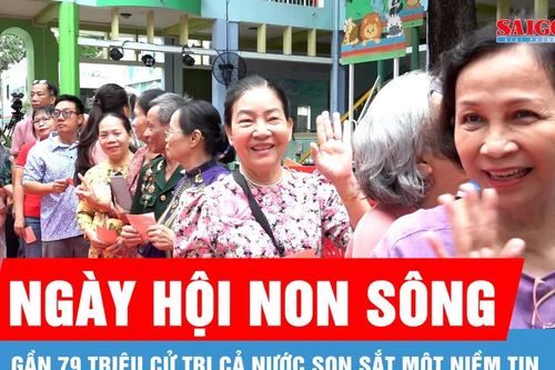 Ngày hội non sông - Gần 79 triệu cử tri cả nước son sắt một niềm tin