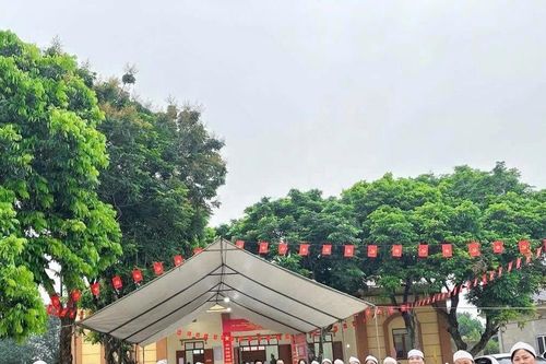 Tiếng cồng chiêng Mường hòa nhịp cùng ngày hội bầu cử
