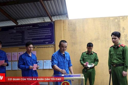 Khi lá phiếu đến từng phòng tạm giam