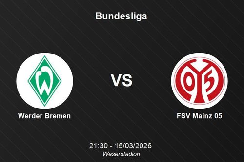 Nhận định Werder Bremen vs FSV Mainz 05 - Bundesliga