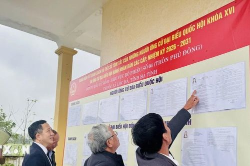 Không khí bầu cử Quốc hội và HĐND sôi nổi tại Hà Tĩnh và Quảng Ngãi