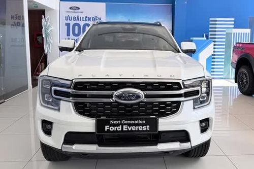 Ford Everest dẫn đầu doanh số phân khúc SUV hạng D tháng 2/2026
