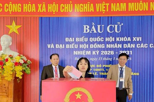 Đến 17 giờ ngày 15/3: 99,4% cử tri thành phố Đà Nẵng hoàn thành bỏ phiếu bầu cử