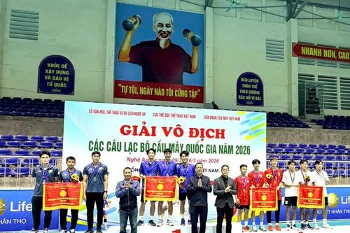Đồng Nai giành 4 huy chương Giải vô địch các câu lạc bộ cầu mây quốc gia 2026