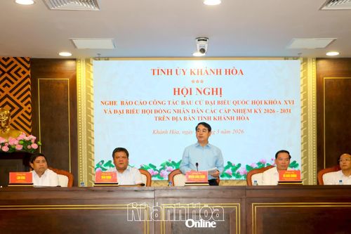 Công tác bầu cử trên địa bàn tỉnh Khánh Hòa đạt kết quả tốt