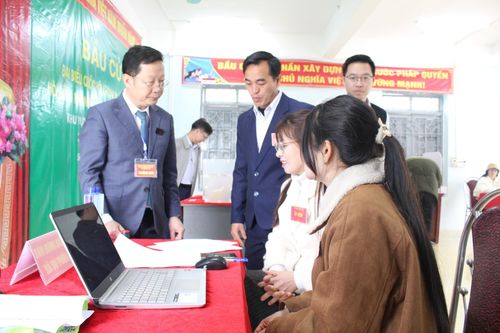 Công tác bầu cử được tổ chức nghiêm túc, đúng quy định của pháp luật