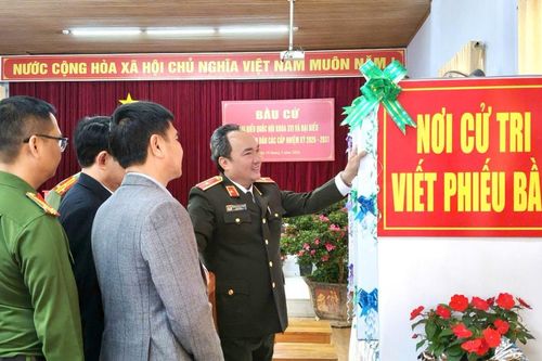 Công an Lâm Đồng bảo đảm an ninh tuyệt đối cho ngày bầu cử