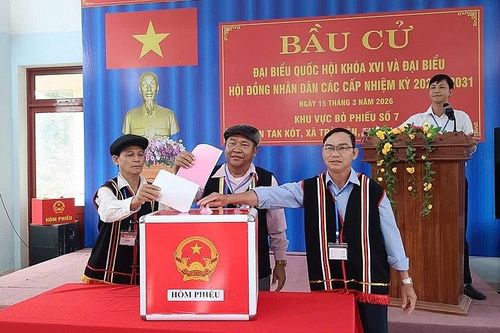 Xã miền núi Đà Nẵng hoàn thành bầu cử sớm nhất thành phố
