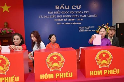 Đồng bào Công giáo phường Đại Mỗ hân hoan trong 'Ngày hội non sông'