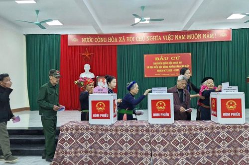 Thái Nguyên: Tỷ lệ người tham gia bầu cử đang tiệm cận con số tuyệt đối