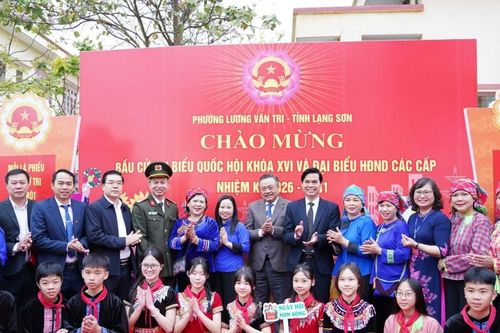 99,94% cử tri Lạng Sơn tham gia bỏ phiếu