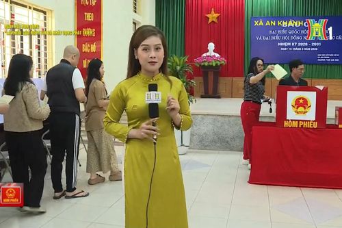 Không khí bầu cử sôi nổi tại xã An Khánh