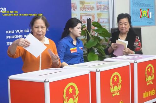 Hơn 55.000 cử tri phường Ba Đình đã tham gia bầu cử