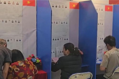 Phường Xuân Đỉnh đạt trên 80% cử tri tham gia bỏ phiếu
