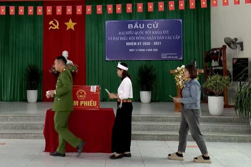 Xã Ba Vì tưng bừng ngày hội bầu cử