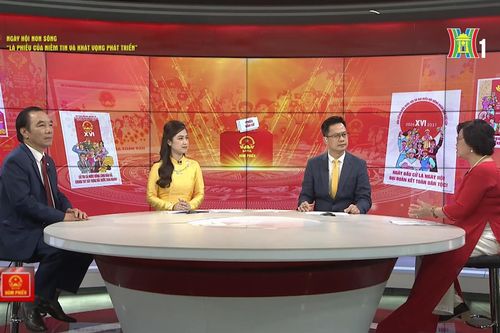 PGS.TS Nguyễn Thị Báo và TS. Ngô Sách Thực chia sẻ về các cuộc bầu cử