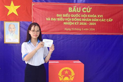 Ngày hội non sông: Rạng rỡ niềm tin, vẹn tròn trách nhiệm công dân