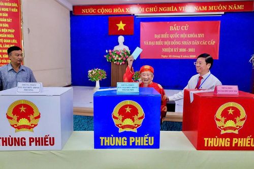 99,38% cử tri cả nước đi bỏ phiếu bầu cử đại biểu Quốc hội và HĐND các cấp