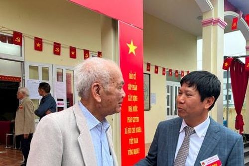 Bát Tràng rộn ràng trong ngày hội bầu cử đại biểu Quốc hội và HĐND các cấp