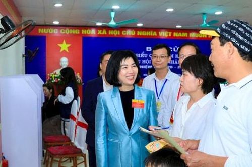 Chủ tịch Ủy ban Bầu cử TP Hà Nội Phùng Thị Hồng Hà: Bảo đảm mọi cử tri đều được tạo điều kiện thuận lợi để thực hiện quyền bầu cử