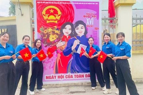 Thanh niên Thủ đô xung kích, tình nguyện phục vụ Ngày hội toàn dân