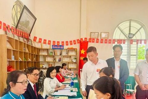 Thanh Oai: 88,81% cử tri đã đi bỏ phiếu