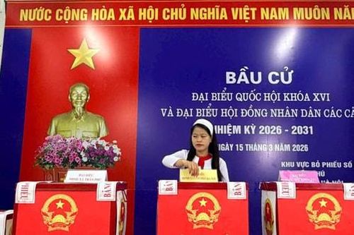 Xã Trần Phú: 7 đơn vị bầu cử đạt tỷ lệ 100% cử tri tham gia bỏ phiếu