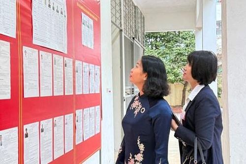 Phường Hà Đông: Người dân phấn khởi, tin tưởng vào thành công của cuộc bầu cử