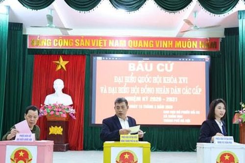 Xã Xuân Mai: 100% cử tri tại 31 khu vực bỏ phiếu đã đi bầu cử