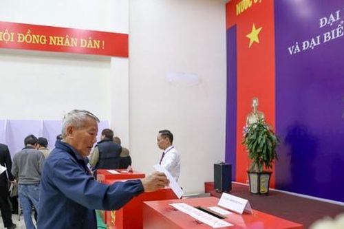 Phường Ngọc Hà đạt 99,99% cử tri tham gia bầu cử