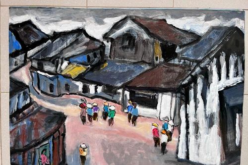 Hơn 60 tác phẩm giới thiệu trong triển lãm 'Vọng' của Trần Văn Mãng