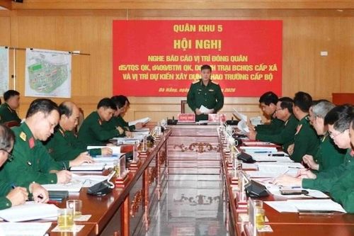 Quân khu 5 dự kiến quy hoạch một số đơn vị