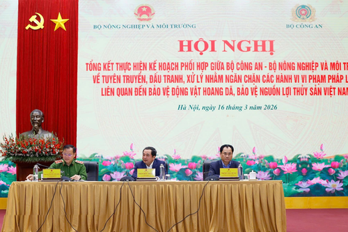 Lan tỏa thông điệp bảo vệ động vật hoang dã, nguồn lợi thủy sản