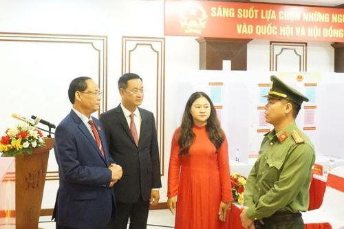 Đảm bảo tuyệt đối an ninh, an toàn cho Ngày hội bầu cử