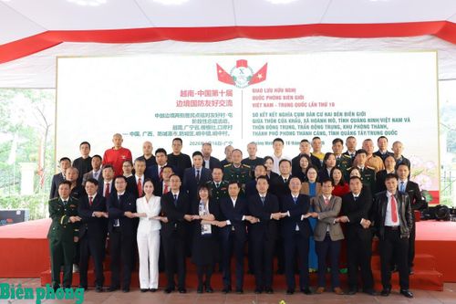 Lan tỏa những giá trị tốt đẹp từ mô hình cụm kết nghĩa dân cư hai bên biên giới