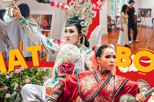 Họa sĩ 2K8 và hành trình sống cùng hát bội: Sau lớp mặt nạ là tâm hồn Việt rực rỡ