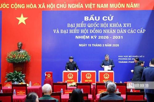 Số liệu mới nhất: 99,68% tỉ lệ cử tri cả nước tham gia bỏ phiếu