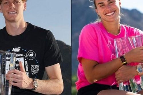 Sinner và Sabalenka xô đổ 'núi' kỷ lục đỉnh cao sau chức vô địch Indian Wells