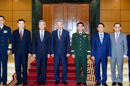 Tổng Bí thư Tô Lâm tiếp các Bộ trưởng Trung Quốc dự Đối thoại chiến lược 3+3 Việt Nam – Trung Quốc