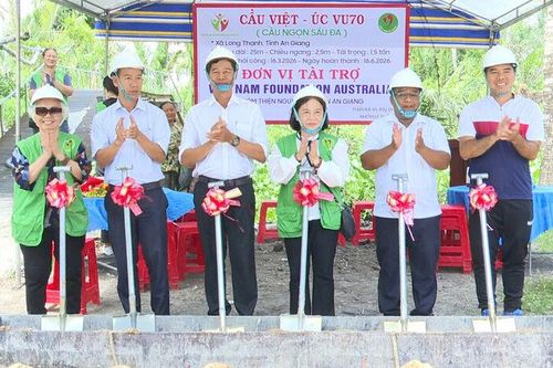 Khởi công xây dựng cầu Kênh Rạch Nhum
