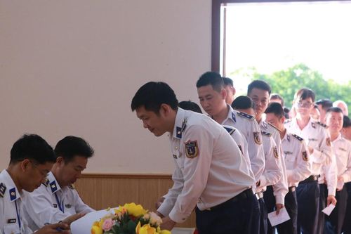 Ngày hội bầu cử trong lực lượng làm nhiệm vụ trên biển