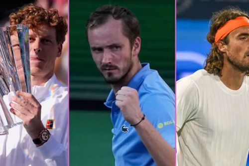 Bảng xếp hạng tennis 16/3: Sinner phả hơi nóng vào Alcaraz, Swiatek mất ngôi số 2