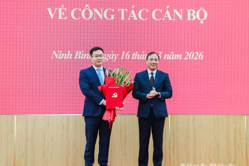 Đồng chí Trần Đăng Quỳnh được chỉ định giữ chức Phó Bí thư Tỉnh ủy Ninh Bình