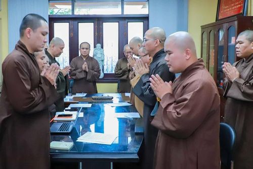 Tiểu ban Triển lãm, thông tin - báo chí họp triển khai công tác trong Đại hội Phật giáo TP.HCM lần thứ I