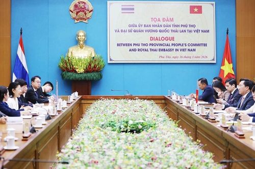 Phú Thọ tăng cường thu hút doanh nghiệp Thái Lan, xúc tiến 'Thai Connect 2026'