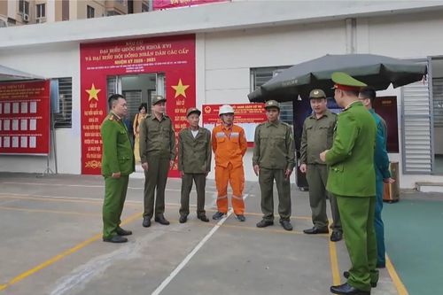 Công an phường Cầu Giấy: Giữ bình yên cho ngày hội non sông