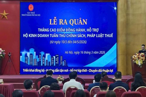 Thuế thành phố Hà Nội đồng hành với hộ kinh doanh